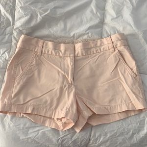 J.crew peach chino shorts